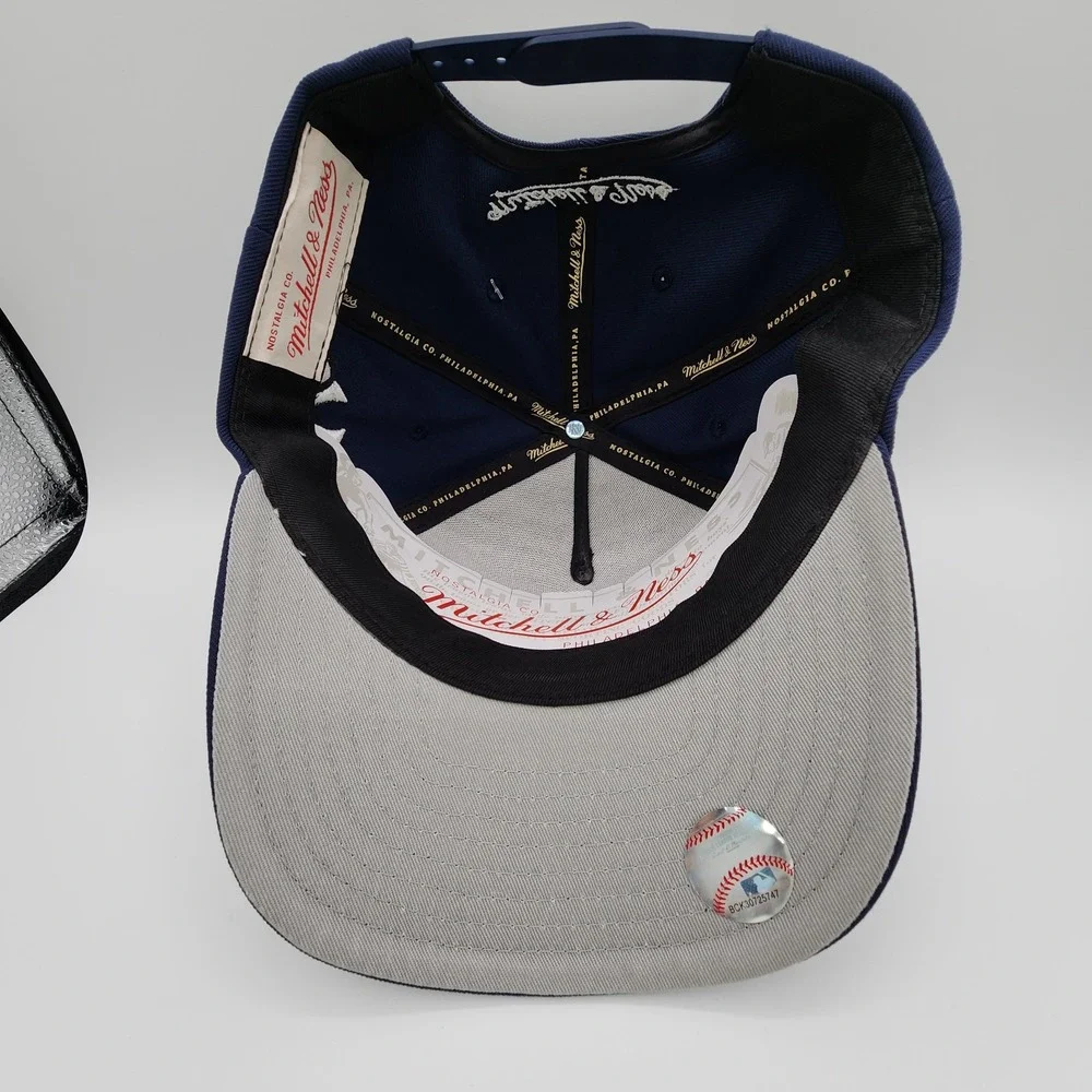 New York Yankees Mitchell & Ness Pro Pinch Fit Snapback Hat Embroidered‎ Cap NEW